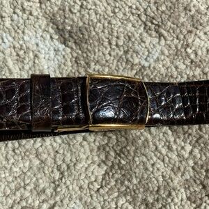 Genuine Alligator belt, size 36 in great condition.